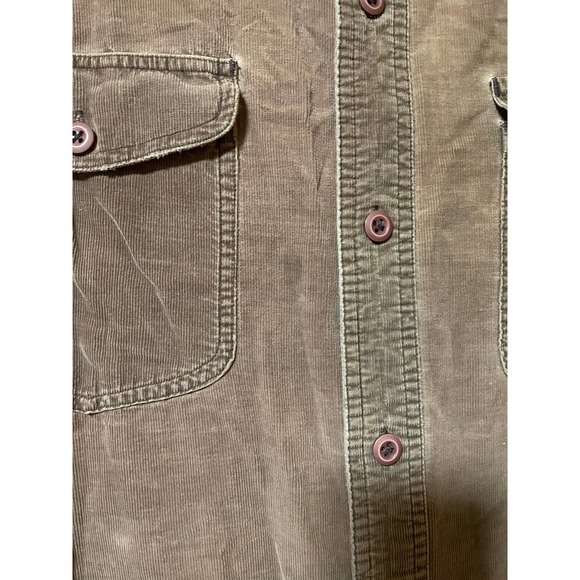 Fossil Brand Corduroy long sleeve ,button down , XL shirt. - Picture 5 of 7